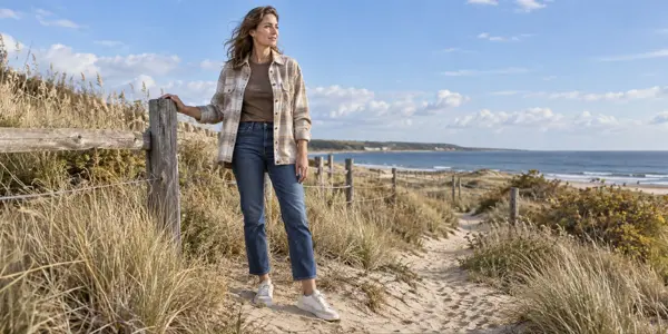 VYSOKÝ PAS A ŠIROKÁ KALHOTA – ako nosiť wide leg jeans