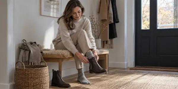 JAK VYBRAT TEPLÉ PONOŽKY NA ZIMU – rozhoduje víc než materiál
