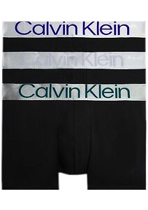 Boxerky Calvin Klein 3 pack Reconsidered Steel NB3130A GID