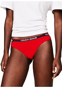 Dámská tanga Tommy Hilfiger UW0UW04709 červené