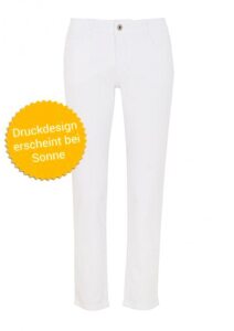 Bílé dámské kalhoty 