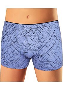 Pánské boxerky se skrytou gumou PS 5595 sv.modré