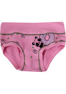 Nohavičky pre dievčatá s obrázkom Emy Bimba B2459 pink