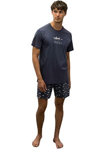 Vamp - Pohodlné dvojdielne pánske pyžamo