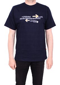 Pánske tričko s krátkym rukávom Orange Point 5208 navy