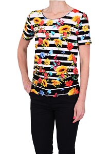 Kvetinové tričko pre ženy Sabatti 22087