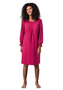 Dámská noční košile Oneira 17447 red cerise