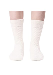 Ponožky s ovčí vlnou Matex Bianca  M845 cream