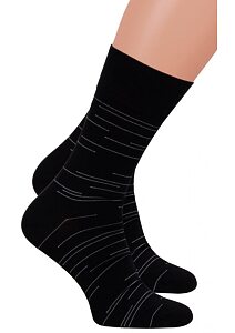 Pánské ponožky Steven 191056 černá