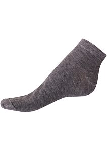 Kotníčkové ponožky Gapo Cyklo Bambus šedý melír