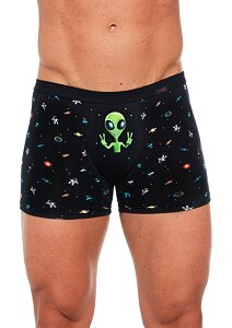 Boxerky pro muže Cornette Tattoo Alien