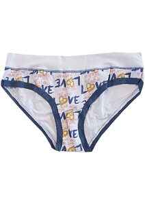 Pohodlné dámské kalhotky Lovely Girl 6239 grey blue