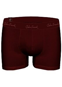 Boxerky pro muže John Frank s micromodalem JFBMOD10 bordo