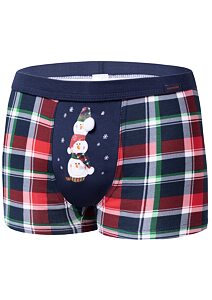 Boxerky Cornette Tattoo Santa´s sleigh