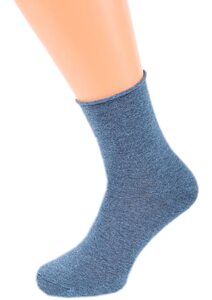 Ponožky Gapo Zdravotné s elastanom a rolovacím lemom jeans