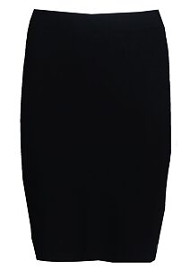 Nadčasová jednofarebná sukňa Sophia Perla Liya čierna