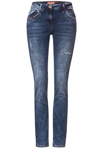 Elastické džíny Scarlet Cecil 376931 mid blue