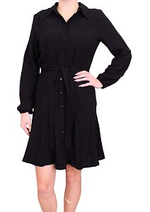 Dámské černé nadčasové šaty Sophia Perla
