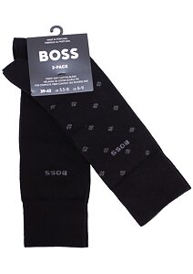 Pánské oblekové ponožky Boss 50501342 2 pack 001