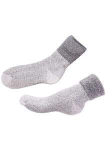 Ponožky s ovčí vlnou Matex Merino M838 sv. šedá