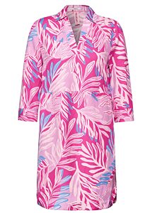 Lněné šaty pro ženy Cecil 143876 bloomy pink