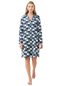 Propínací noční košile Vamp pro ženy 21434 blue patriot