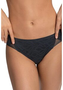 Dámské kalhotky Marc & André Lacy Skin W24 -1293 antracit