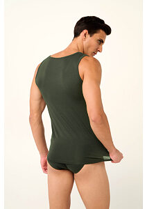 Pánské tílko Vamp Micromodal 22851 green ivy