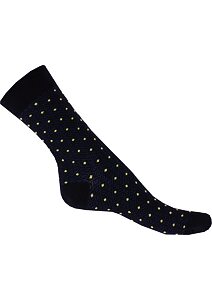 Pánské ponožky Tody - Matex 805 navy-žluté