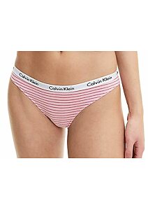 Kalhotky Calvin Klein QD3588E pink proužek