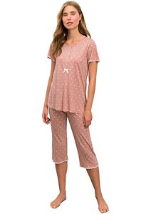 Dvoudílné dámské pyžamo Vamp 16016