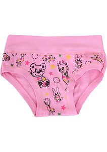 Dievčenské nohavičky s obrázkami Emy Bimba B2500 pink