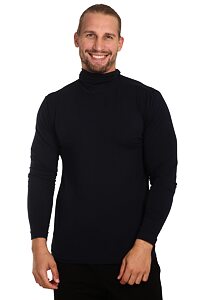 Klasický pánský bavlněný rolák tmavě modrý