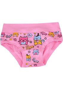 Bavlněné kalhotky s obrázky Emy Bimba B2597 pink