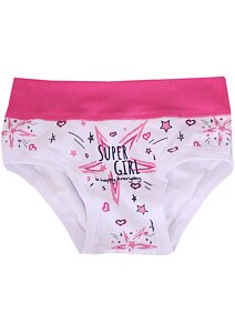 Bavlněné kalhotky s obrázky Emy Bimba B2593 rosa fluo