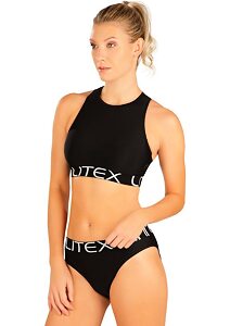 Sportovní černé plavky s výztuží Litex 50580