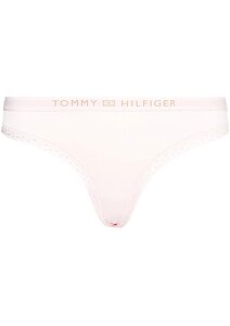 Dámská tanga Tommy Hilfiger UW0UW04184 light pink