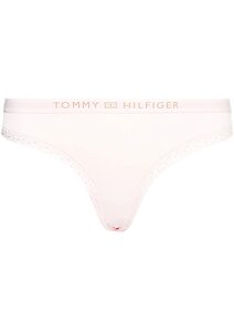 Dámská tanga Tommy Hilfiger UW0UW04184 light pink