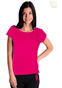 Dámské tričko s krátkým rukávem Babell Lui-H fuchsia