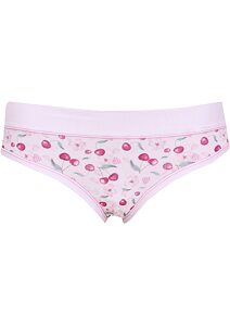 Pohodlné dámské kalhotky Lovely Girl 6031 třešně
