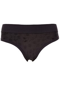 Jednobarevné dámské kalhotky Andrie PS 2944 černé