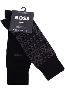 Pánské oblekové ponožky Boss 50509436 2 pack 001