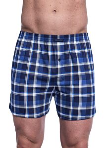 Bavlněné trenýrky do podkovy Cornette Comfort 002/318 navy kostka