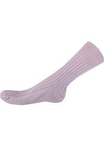 Ponožky GAPO 100% bavlna s jemným riadkom sv.šedá