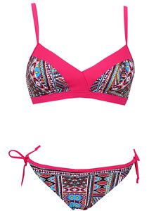 Timo dámské plavky bez kostice 860616 fuchsia