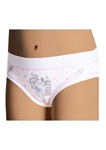 Dievčenské spodné nohavičky s obrázkami Piccoli Risvegli B922 pink