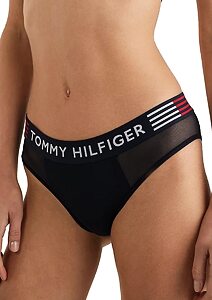 Nohavičky Tommy Hilfiger bikini UW0UW03541 navy