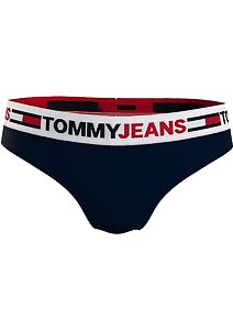 Nohavičky Tommy Hilfiger bikini UW0UW03527 navy