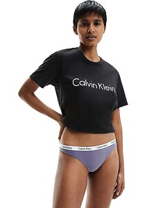 Dámská tanga Calvin Klein QD3587E jeans