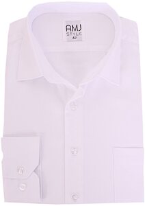 AMJ Style pánská košile VD 001 bílá